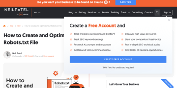 Article backdrop: How to Create and Optimize Your Robots.txt File