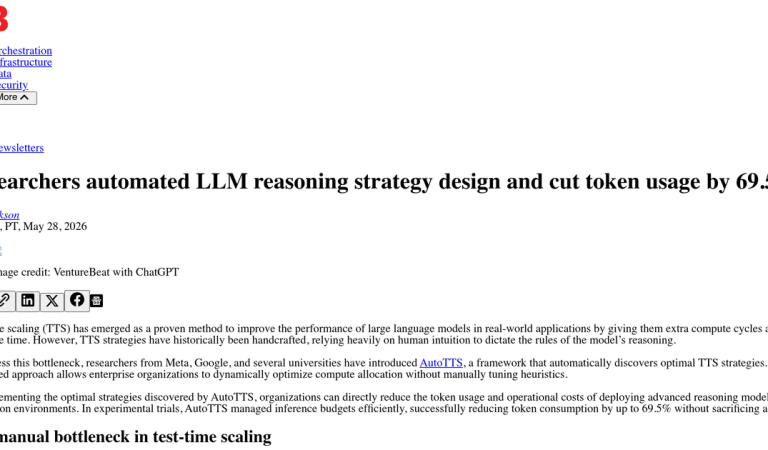 AutoTTS Cuts LLM Token Usage 69.5%: What Marketers Must Know