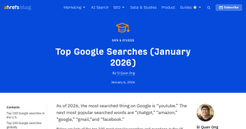 Article backdrop: Top Google Searches (May 2026)