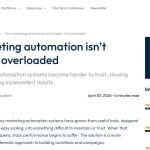 Daily Marketing Roundup: Your marketing automation isn’t broken, it’s overloaded
