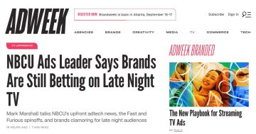 Daily Marketing Roundup: NBCU Ads Leader Says Brands Are Still Betting on Late Night