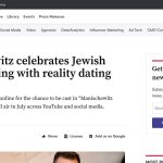 Daily Marketing Roundup: Manischewitz celebrates Jewish matchmaking with reality dati