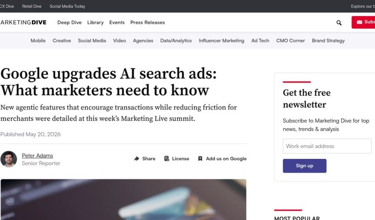 Top Daily Marketing Stories Today — May 25, 2026
