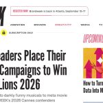 Daily Marketing Roundup: Creative Leaders Place Their Bets on 19 Campaigns to Win at