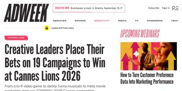 Daily Marketing Roundup: Creative Leaders Place Their Bets on 19 Campaigns to Win at