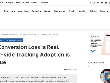 Daily Marketing Roundup: Pixel Conversion Loss is Real. Server-side Tracking Adoption