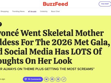 Viral 50: Beyoncé Went Skeletal Mother Goddess For The 2026 Met Gala,