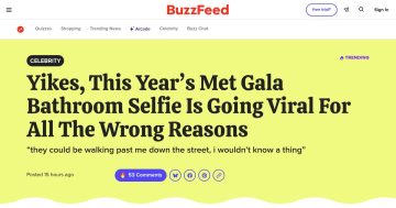 Viral 50: Yikes, This Year’s Met Gala Bathroom Selfie Is Going Viral F