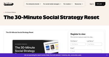 Viral 50: On Demand WebinarThe 30-minute social strategy reset