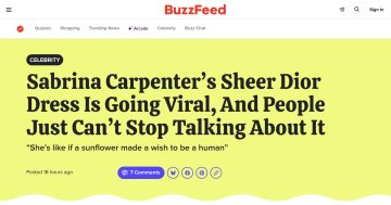 Viral 50: Sabrina Carpenter's Sheer Dior Dress Is Going Viral, And Peo