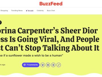Viral 50: Sabrina Carpenter's Sheer Dior Dress Is Going Viral, And Peo