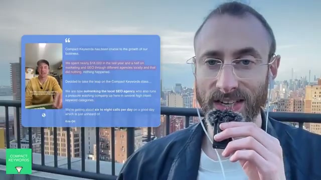 Client result: from $18K wasted on SEO agencies to 6–8 inbound calls per day after restructuring with Compact Keywords