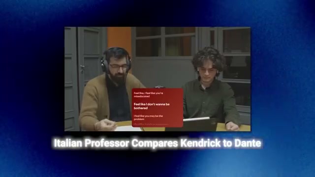 Kendrick Lamar analyzed through Dante's Inferno. This is what an unexpected lens archetype looks like when it works.