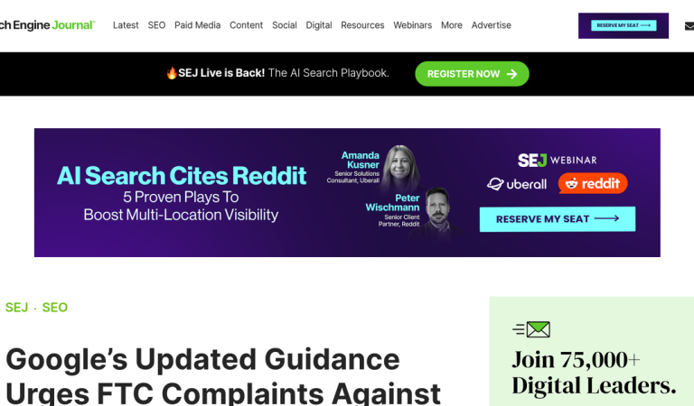 Google Tells Businesses to File FTC Complaints Against Shady SEOs