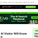Article backdrop: Your Next AI Visitor Will Know Who Sent It via @sejournal, @